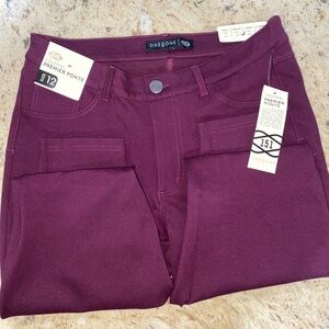 151 wine color sz 12 NWT Skinny